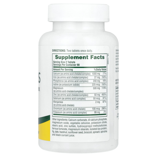 NaturesPlus, Ultra-Mins, комплекс минералов, 180 таблеток