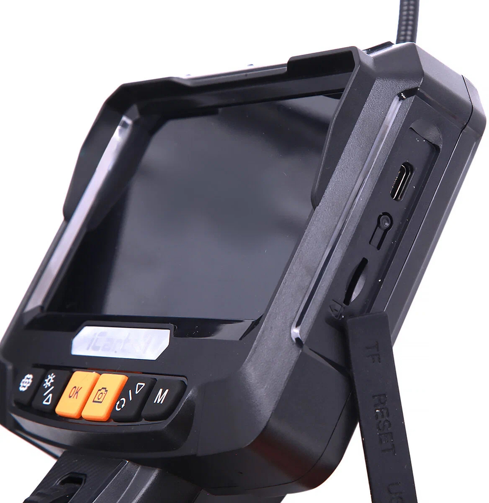 Видеоэндоскоп управляемый, экран 5", 2Мп, 1920x1080, 1м, 6.2мм, 360° iCartool IC-VC8052W