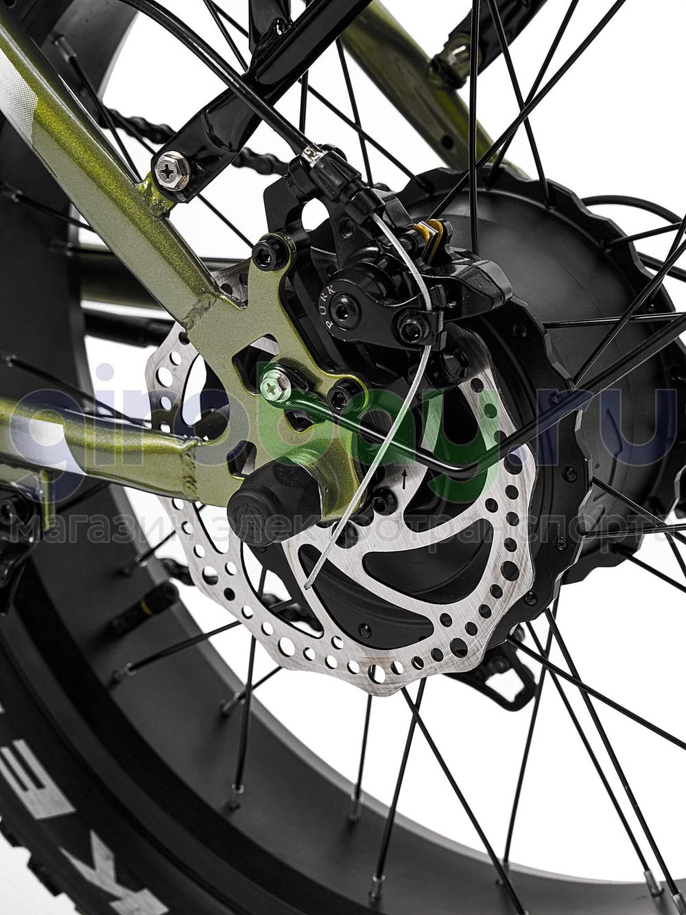 Электровелосипед Jetson V20 BAGIRA (48v/13Ah) - Хаки фото №21