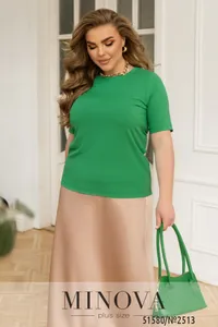 Футболка 2513-зеленый Minova