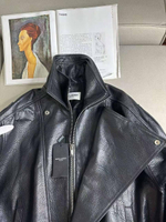 Куртка кожаная Saint Laurent