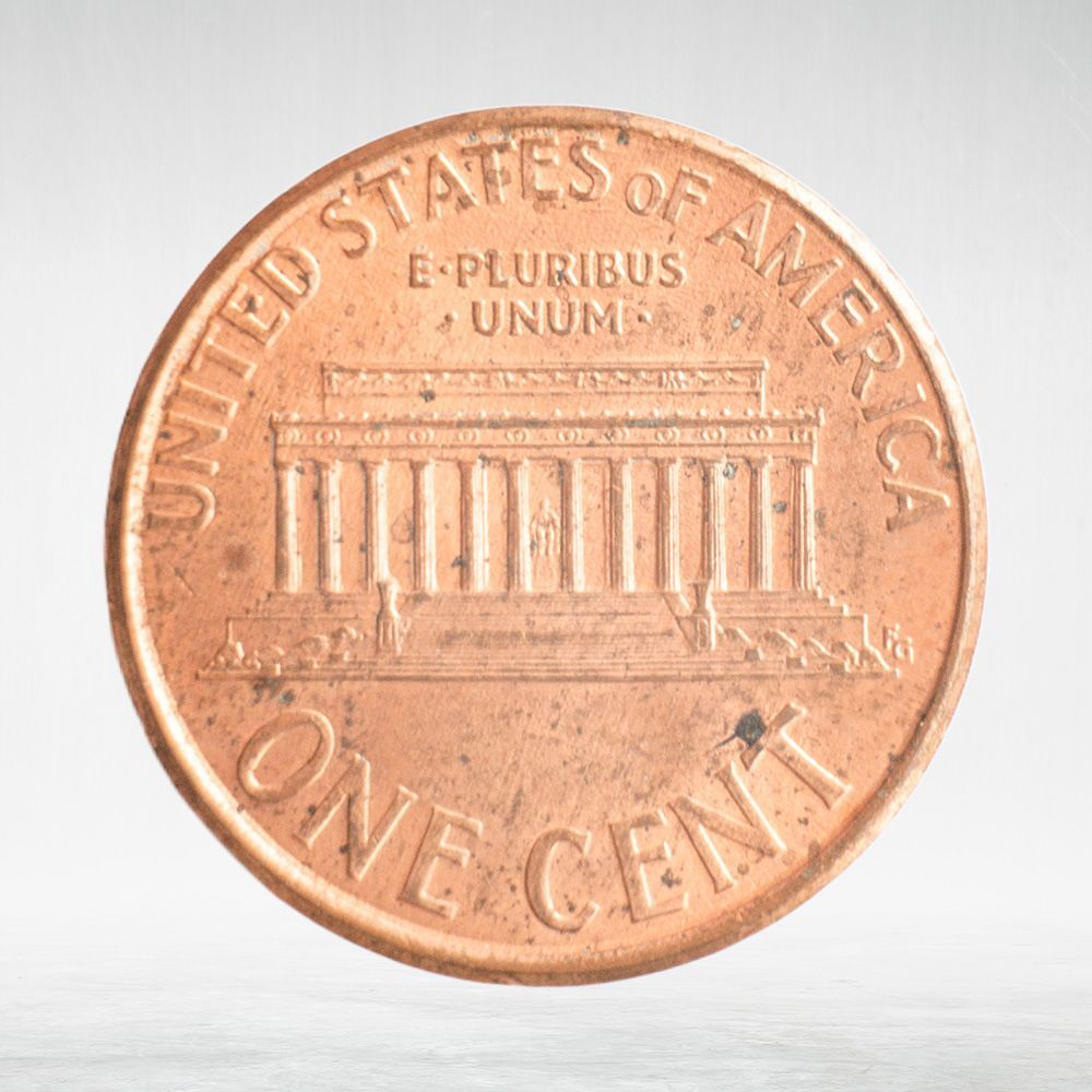 USA, 1 Cent, 2003 - Lincoln Memorial Cent, VF