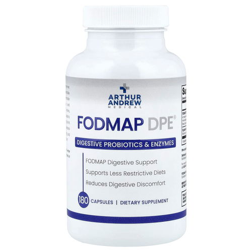 Arthur Andrew Medical, FODMAP DPE®, 180 капсул