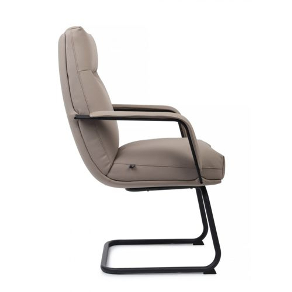 Кресло для посетителей Riva Chair Otto CV-P001BS, Бежевый