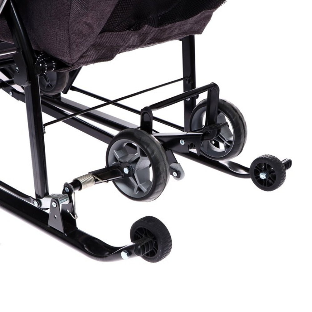 Коляска комбинированная «Joy every day» серый с кроликами (арт. J1/1)