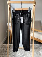 Новые брюки Simonetta из искусственной кожи, 140