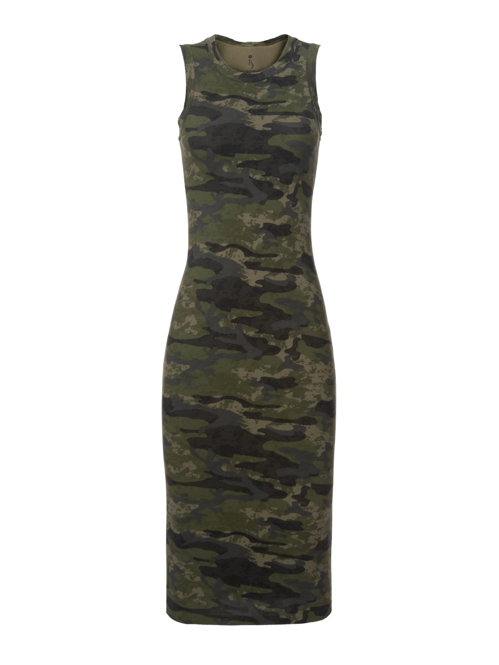 Платье Футляр Камуфляжный