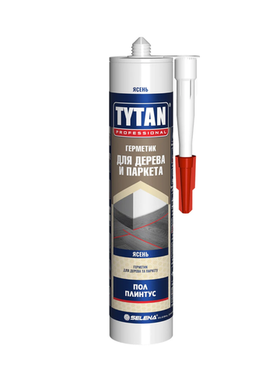 Герметик акриловый для дерева и паркета Tytan Professional, 280 мл, ясень
