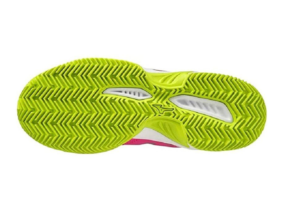 Женские кроссовки для Падел Mizuno Break Shot 4 Padel - fuchsia fedora/acid lime/white