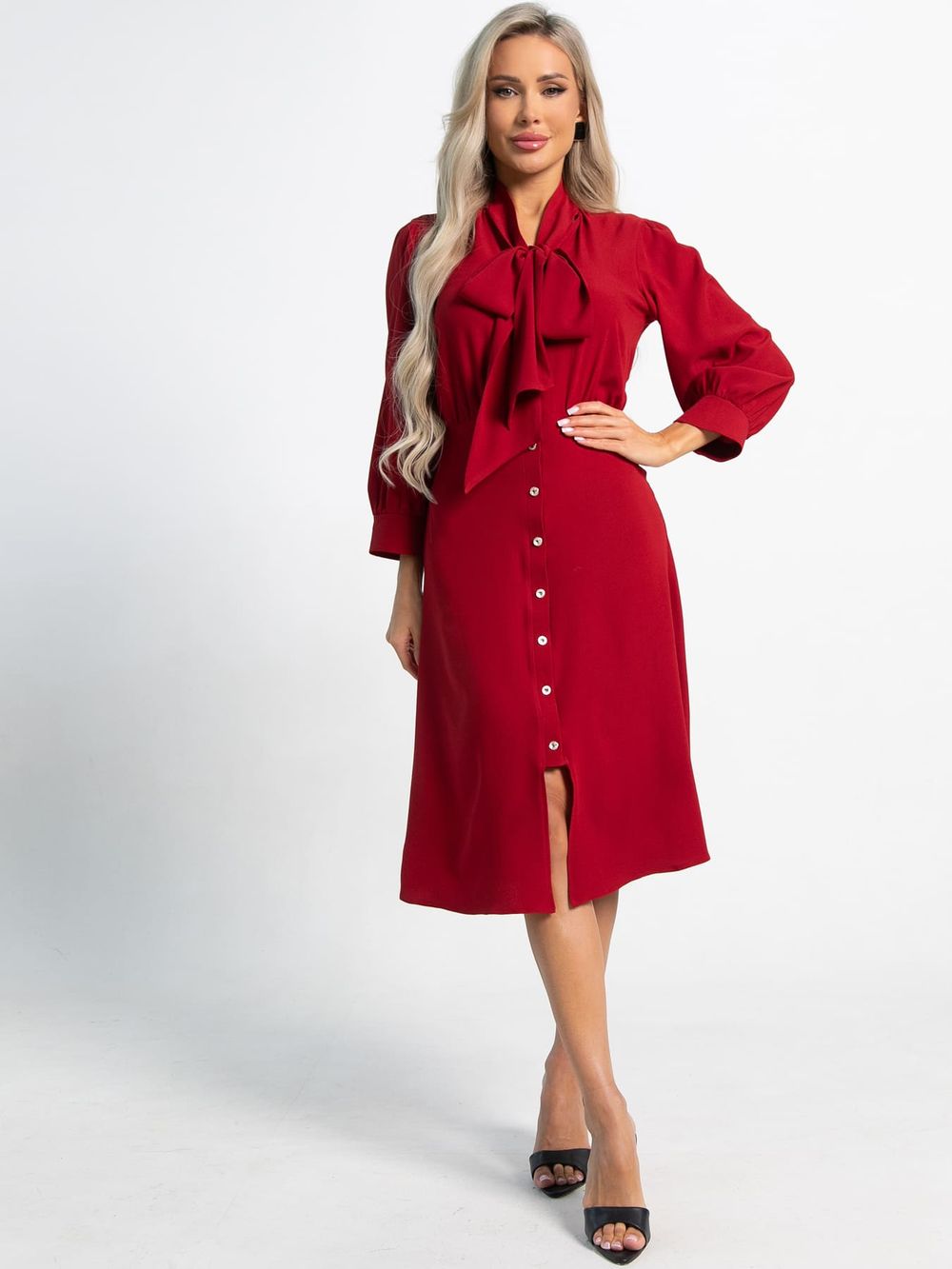 Платье Берта (красное) П15494-34М LT Collection