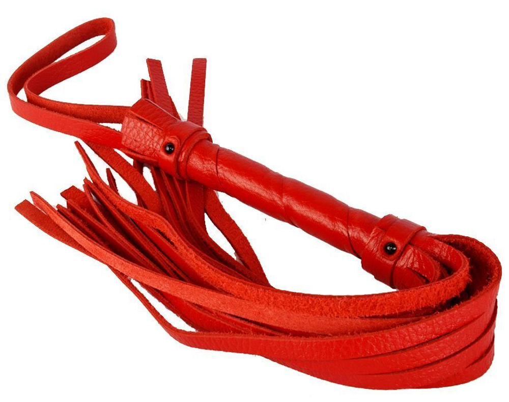 Красная мини-плеть - 40 см. (Цвет: красный)