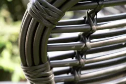 "Парма" кофейный комплект из искусственного ротанга, цвет бронзовый