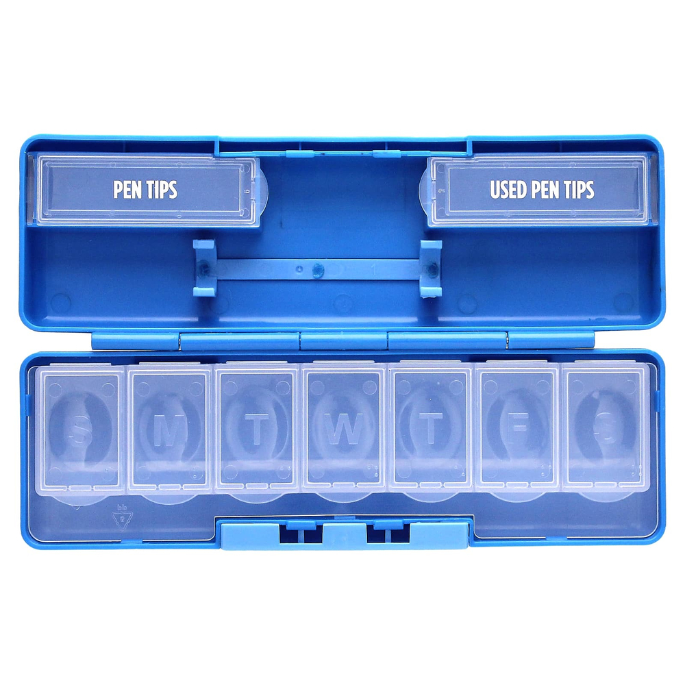 Ezy Dose, напоминание о таблетках на 7 дней, с подставкой для ручек, 1 шт.