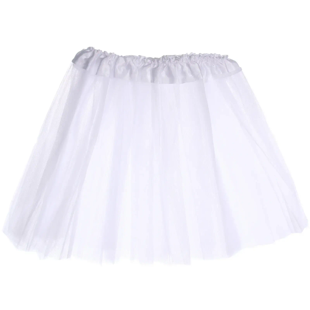 Карнавальный костюм «Волшебство» (юбка, ободок, волшебная палочка), Белый