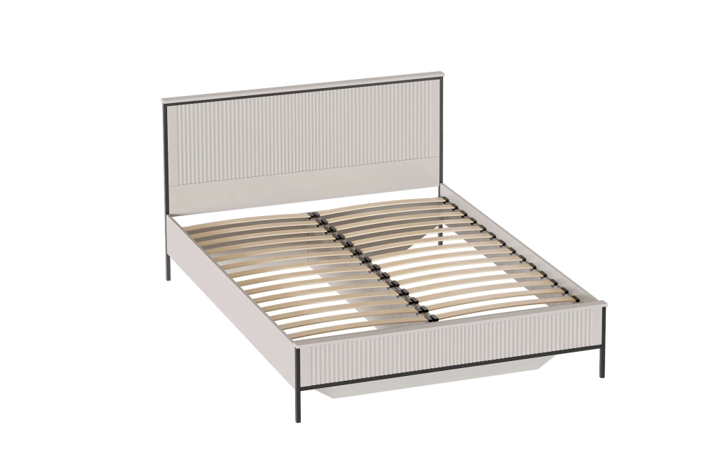 Спальный гарнитур "Нора" композиция #1 Персидский жемчуг/Графит