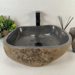Раковина из речного камня RS-65472 48*43*16 0856
