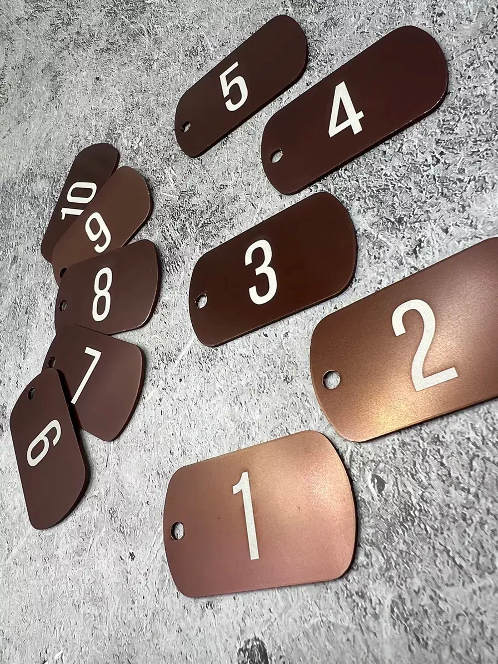 Номерки на ключи (на заказ)