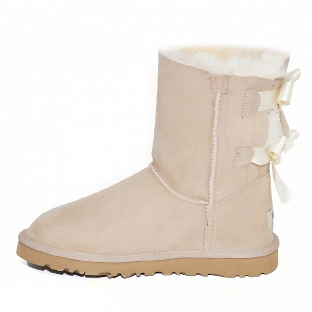 Угги Bailey Bow II Short Sand