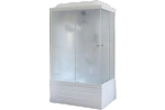 Душевая кабина Royal Bath RB8120BP1-M 120х80 профиль белый/стекло матовое