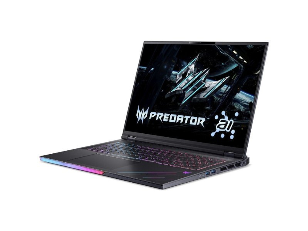 Ноутбук Acer Predator Helios 18 AI PH18-73-99GX IPS, 2560x1600, Intel Core Ultra 9 275HX, 24-ядерный, 64ГБ DDR5, 2048ГБ SSD, NVIDIA GeForce RTX 5080 16GB GDDR7, NH.QVZCD.002