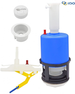 Z100007001 Сливной механизм с кнопкой для унитазов Ido Aria,Aniara,Arabia,Lilje