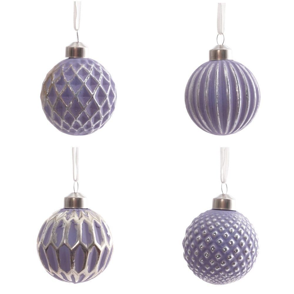 GAEM Украшение новогоднее "Шар", L6 W6 H8 см, 4в.