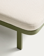 Шезлонг Kionia из зеленого алюминия