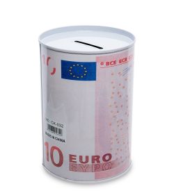 BX- 46/4 Металлическая копилка мал. «Евро»