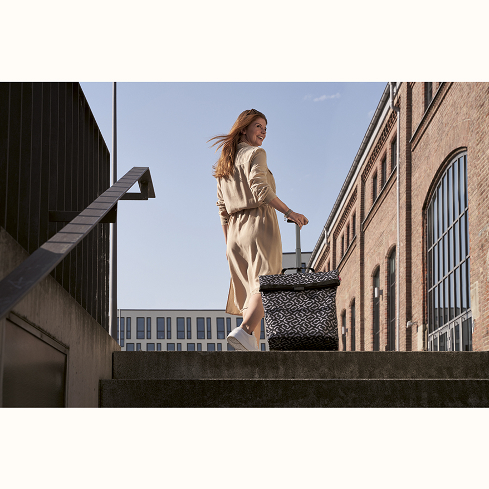 Сумка-тележка Reisenthel Trolley M signature black NT7054