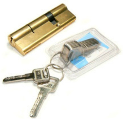 Цилиндр Евродверь  95мм (42,5\52,5) 2+6кл золото (014880)