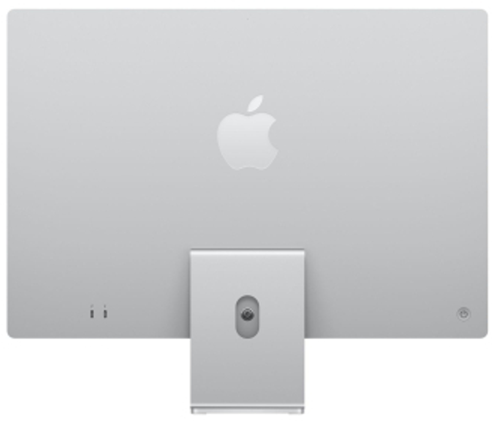 Apple iMac 24" Retina 4,5K, M3 (8C CPU, 10C GPU, 2023), 8 ГБ, 512 ГБ SSD, серебристый