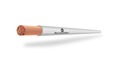 Провод силовой ПУГВнг(А)-LS 1х10 белый ТРТС многопроволочный Дмитров-Кабель