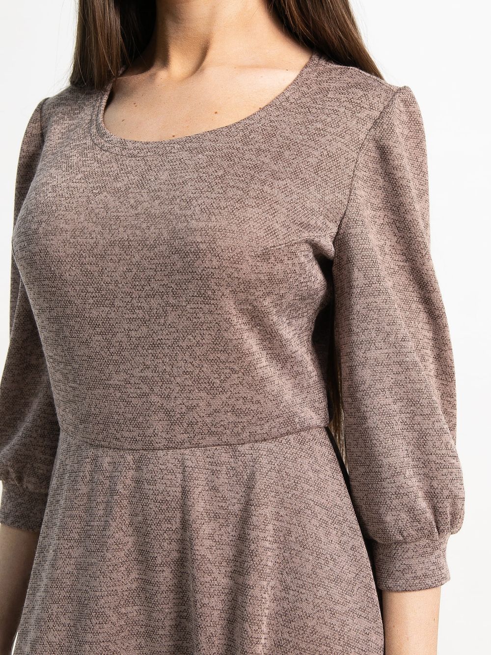 Платье трикотажное Ирина НЬЮ (кофе) П15220-9М LT Collection