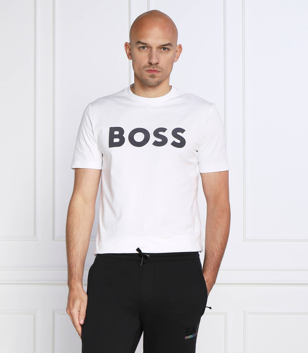 футболка tiburt 318 BOSS BLACK - белый(50477303)