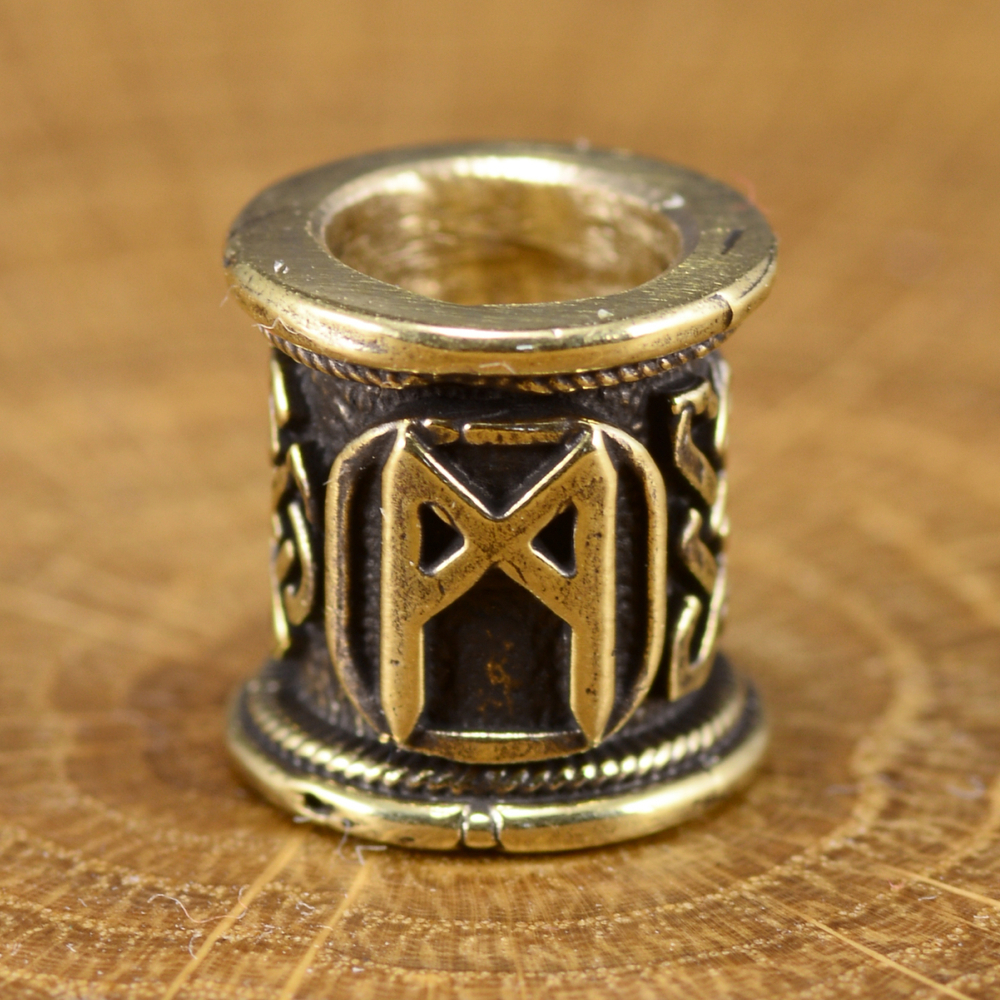 Бусины «РУНЫ» малые из латуни В АССОРТИМЕНТЕ