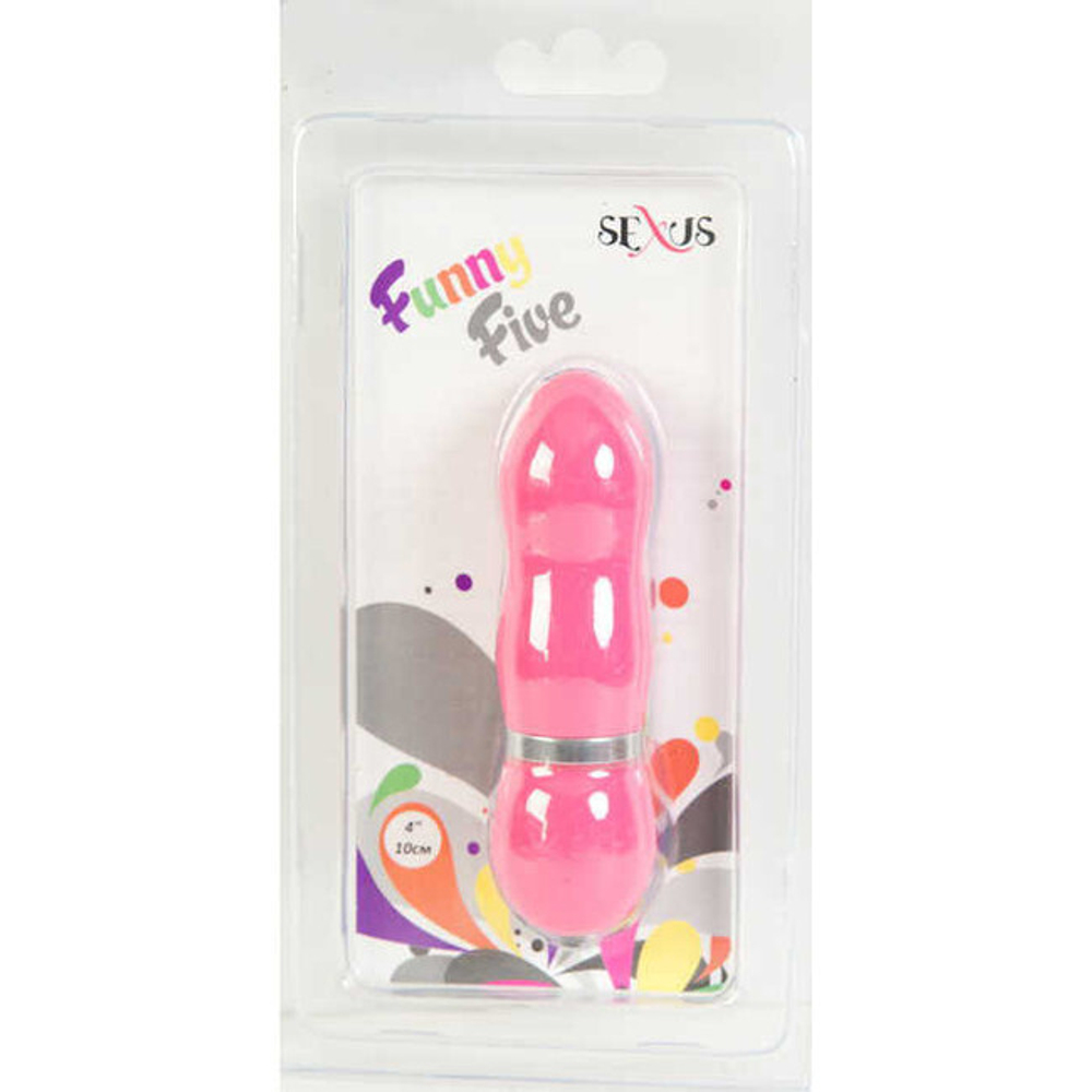 Вибратор водонепроницаемый Funny Five розовый (Цвет: розовый)