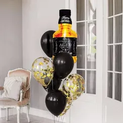 Фонтан из шаров "Для мужчины 6"