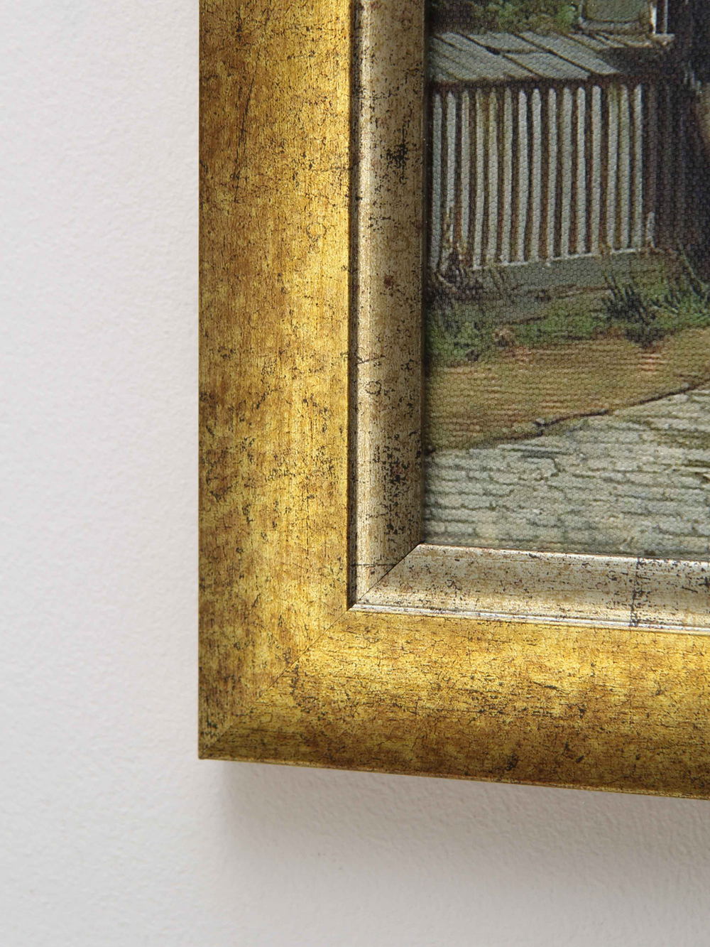 Картина на стену для интерьера на холсте в раме 27*27 см.