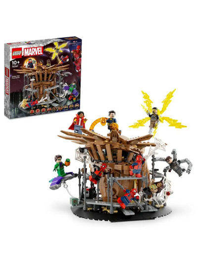 Конструктор Лего Марвел Финальная битва Человека-паука | LEGO Marvel Spider-Man Final Battle 76261 - 900 деталей (10+)