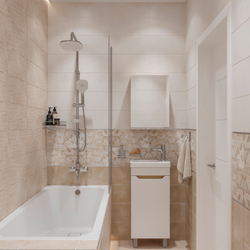 Полка для душа DIWO Смоленск П16145 угловая, подвесная, глянцевый хром