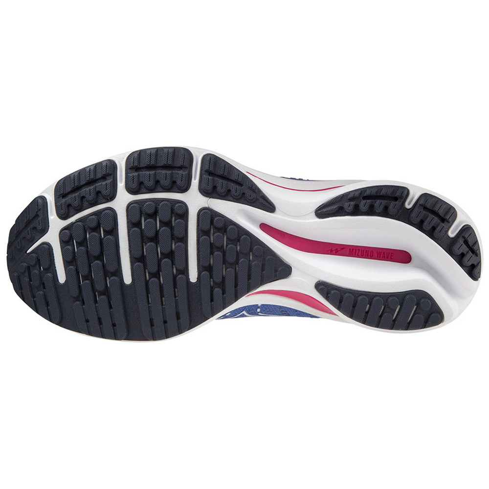 Кроссовки беговые женские MIZUNO Wave Rider 25 J1GD210300, р.UK8 (рос.41), синий