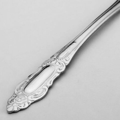 Вилка для мяса из нержавеющей стали «Королевство», h=23 см, цвет серебряный