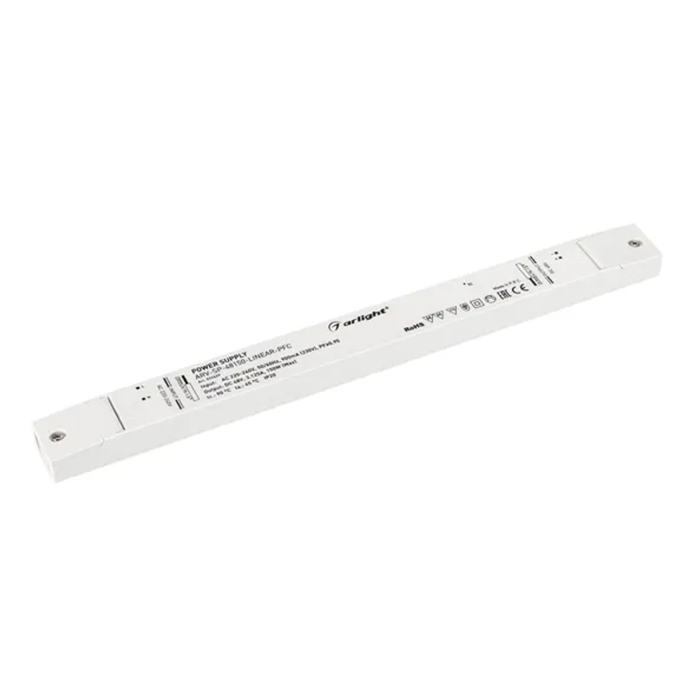 Блок питания ARV-SP-48150-LINEAR-PFC (48V, 3.125A, 150W) (Arlight, IP20 Пластик, 5 лет) 032629
