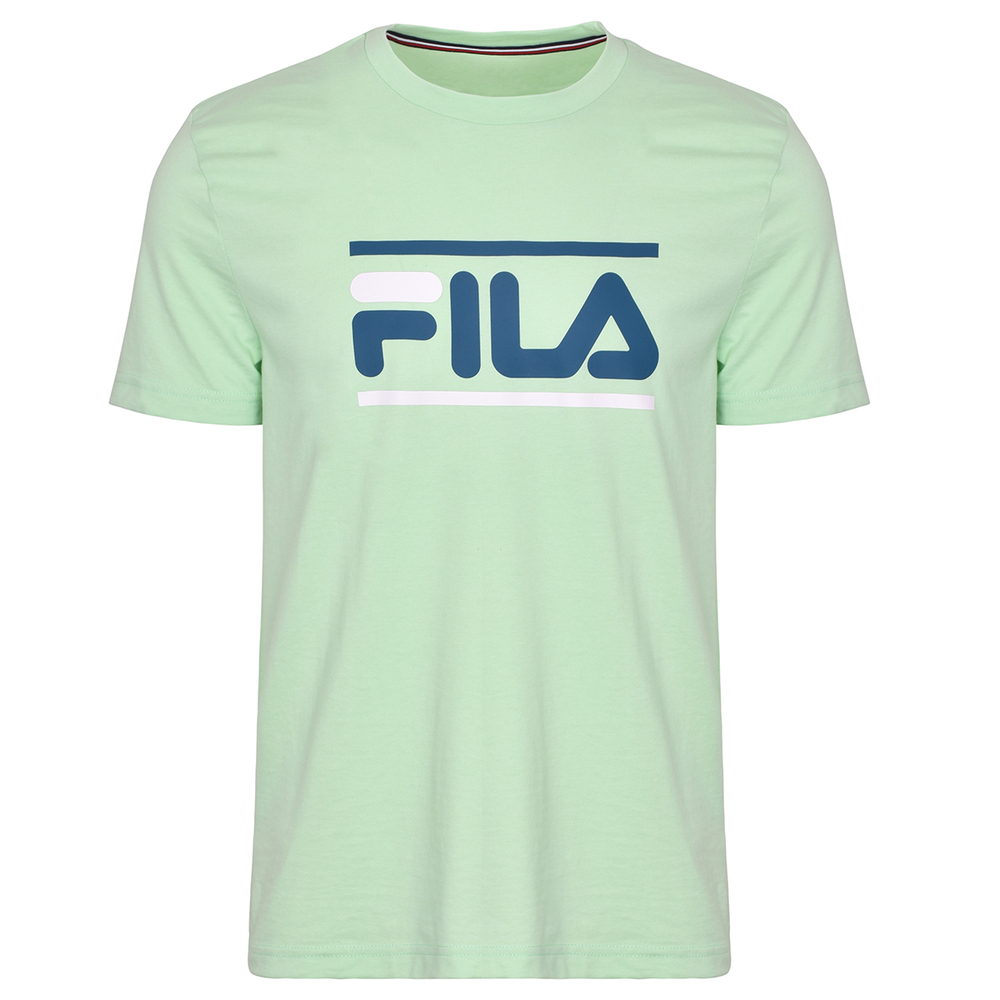 Мужская теннисная футболка Fila T-Shirt Chris - зеленый