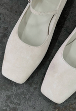Туфли // Mary Jane // Milky // Suede
