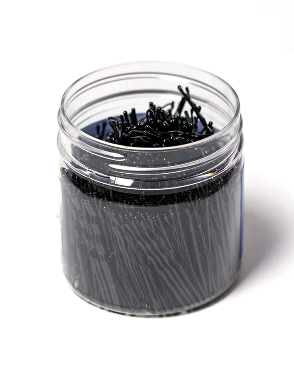 Невидимки Ставвер черные волнистые 50мм 500гр/уп