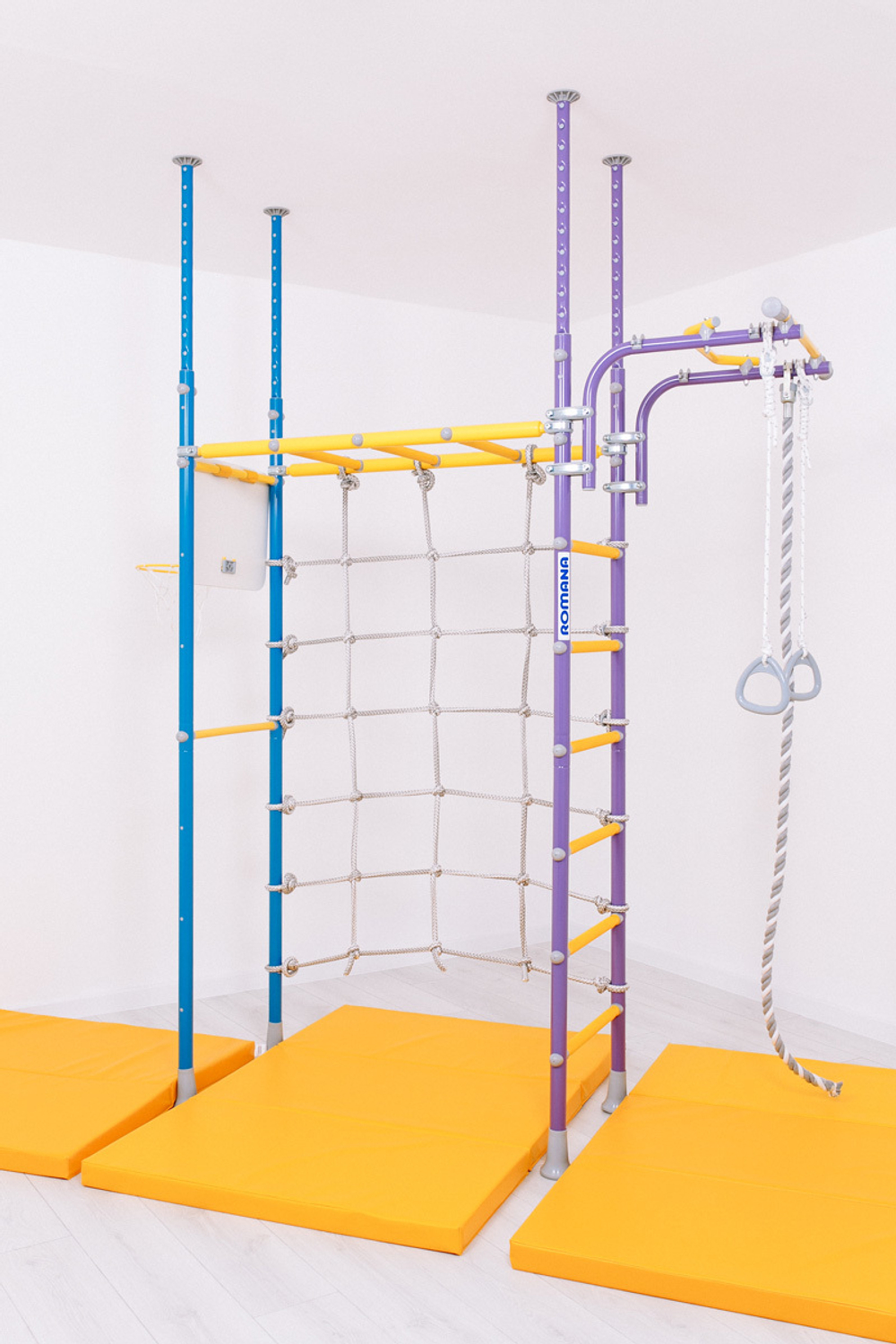 Шведская стенка ROMANA R4 (Живое фото)