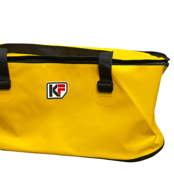 Сумка герметичная из ПВХ KF 70 см желтая