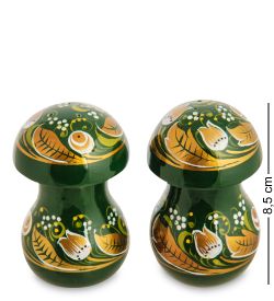 Народные промыслы ХЛ-071/2 Набор для специй 3-х пред. (Хохлома)