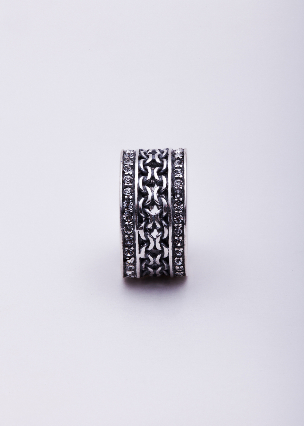 "Макатава" кольцо в серебряном покрытии из коллекции "Relax" от Jenavi